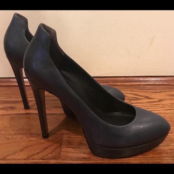 dark navy high heels